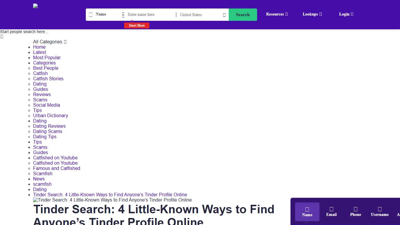 Tinder Search: 4 Little Known Ways Search a Profile
